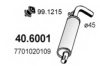 RENAU 6000056028 Middle Silencer